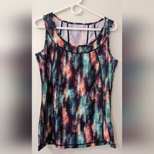 Jockey Pearson to Person Exercise Athletic Wear Tank Top Size Large